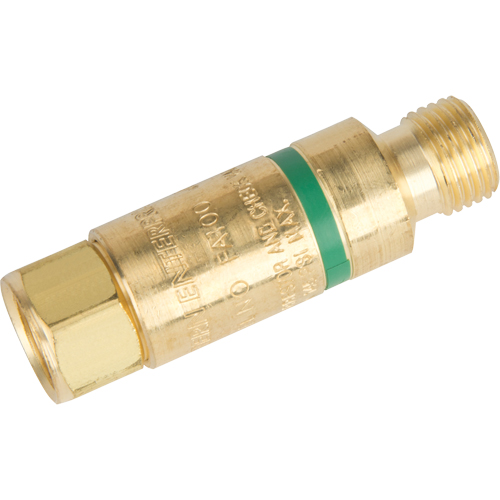 Flashback Arrestors - Oxy/Fuel Gas, Fuel Gas (red)/Oxygen (green), Torch Style M & M Nord Ouest Inc