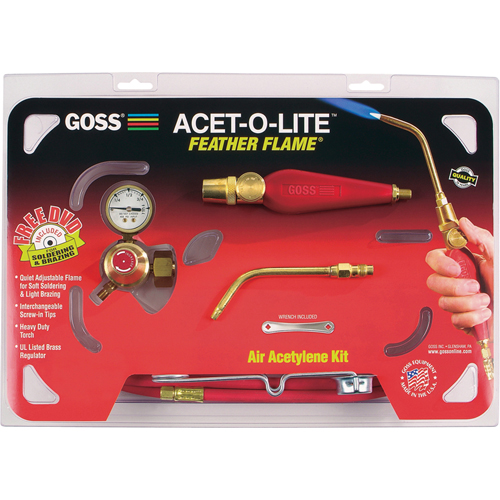 Air-Acetylene Feather Flame&reg; Torch Kits M & M Nord Ouest Inc