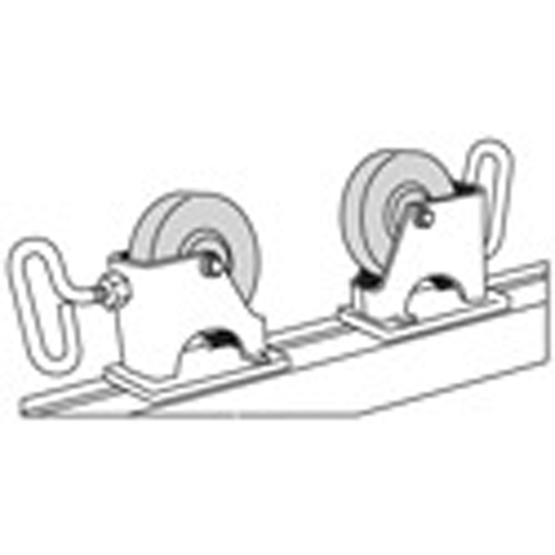 Support Adjust-A-Rolls, Capacit&eacute; de chargement 1000 lb, Capacit&eacute; max. de tuyau 36" M & M Nord Ouest Inc