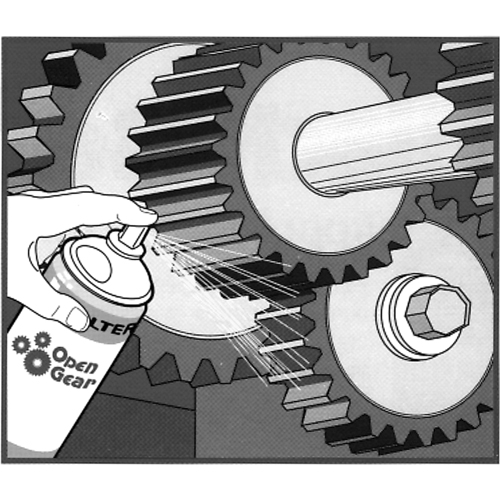Lubrifiant OPEN GEAR, Canette a&eacute;rosol M & M Nord Ouest Inc
