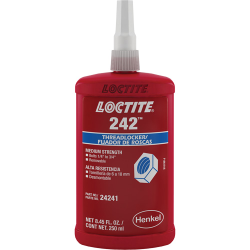 Compos&eacute; de blocage 242, Bleu, Moyen, 250 ml, Bouteille M & M Nord Ouest Inc
