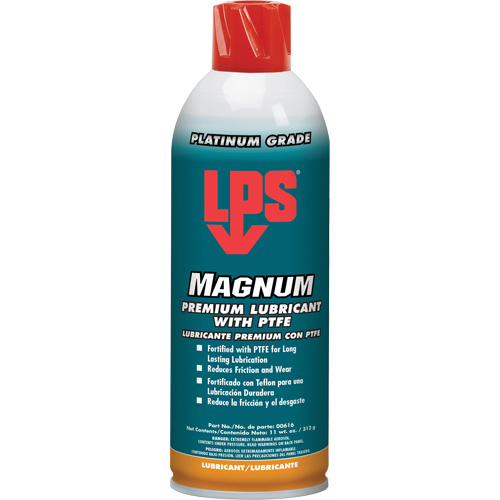 Magnum Premium Lubricant with PTFE, Aerosol Can, 16 oz. M & M Nord Ouest Inc