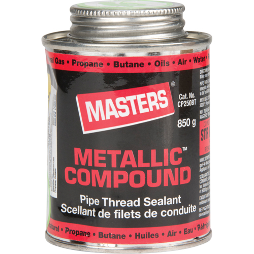 Metallic Compound, Brush-Top Can, 250 ml, 0° C - 287° C (32° F - 550° F) M & M Nord Ouest Inc