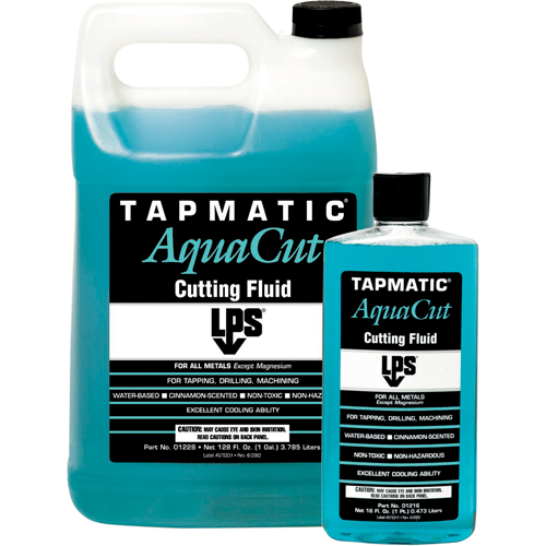 Liquides de coupe AquaCut de Tapmatic, 1 gal. M & M Nord Ouest Inc
