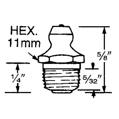 Raccord, Filetage de 10 mm M & M Nord Ouest Inc