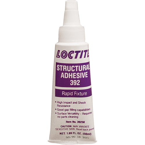Structural Adhesive 392 Rapid Fixture, 73 g., Bottle, Amber M & M Nord Ouest Inc