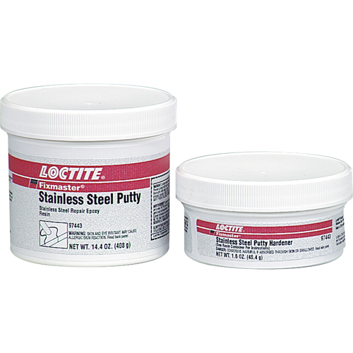 Mastic pour acier inoxydable Fixmaster, 680 g, Trousse, Gris M & M Nord Ouest Inc