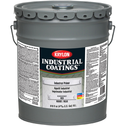 Appr&ecirc;t industriel, 18,9 L, Seau, Rouge oxyde M & M Nord Ouest Inc