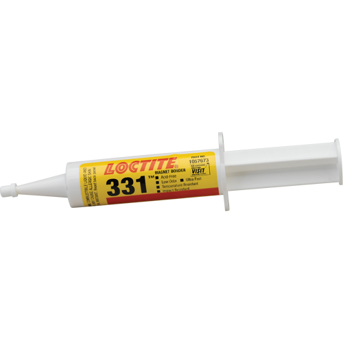 331 Magnet Bonder Adhesive, 50 g., Syringe M & M Nord Ouest Inc