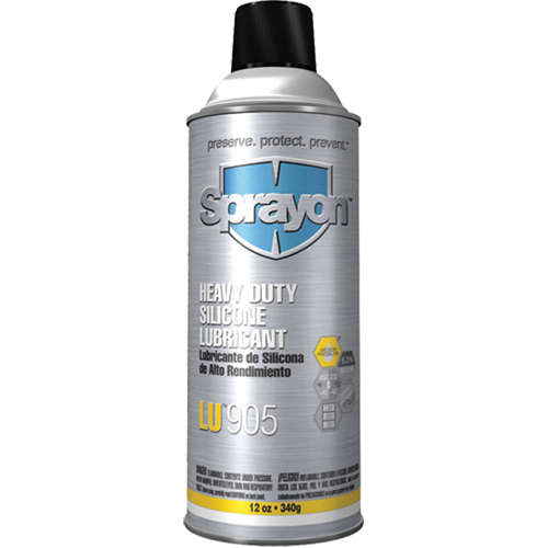 LU905 Heavy Duty Silicone Lubricant, Aerosol Can M & M Nord Ouest Inc