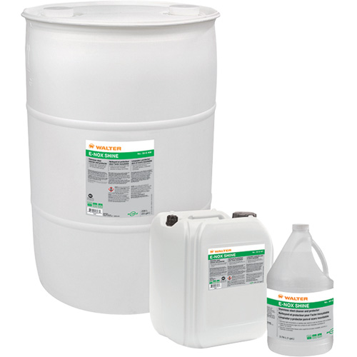 Nettoyant et protecteur de surface en acier inoxydable E-Nox Shine, 20 L, Seau M & M Nord Ouest Inc