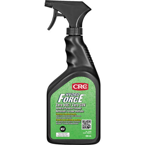 HydroForce&reg; Zero VOC General Purpose Cleaners, 946 ml, Trigger Bottle M & M Nord Ouest Inc