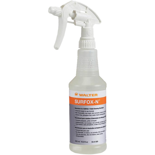 SURFOX-N Weld Cleaner, Trigger Bottle M & M Nord Ouest Inc