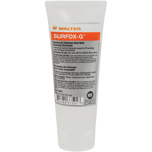 Nettoyant pour soudures SURFOX-G, Bouteille M & M Nord Ouest Inc