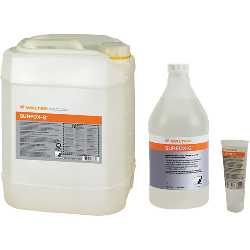 Nettoyant pour soudures SURFOX-G, Cruche M & M Nord Ouest Inc