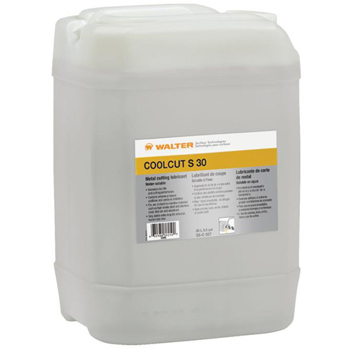 COOLCUT S-30 Water-Miscible Cutting Lubricant, 20 L M & M Nord Ouest Inc