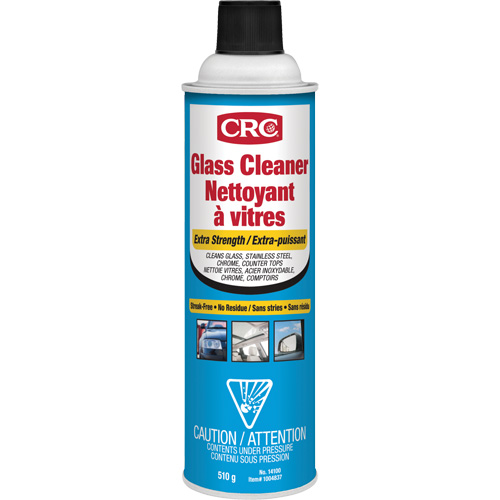 CRC&reg; Glass Cleaner, 510 g, Aerosol Can M & M Nord Ouest Inc