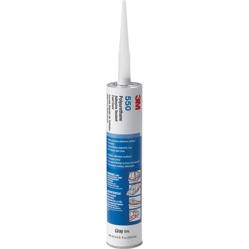 Polyurethane Adhesive Sealant, 310 ml, Grey M & M Nord Ouest Inc