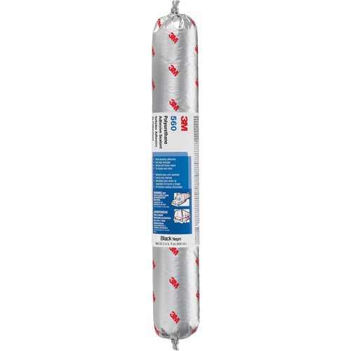Polyurethane Adhesive Sealant 560, 600 ml, Black M & M Nord Ouest Inc