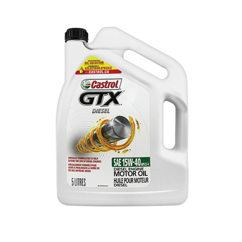 GTX&reg; DIESEL 15W40 Motor Oil, 5 L, Jug M & M Nord Ouest Inc