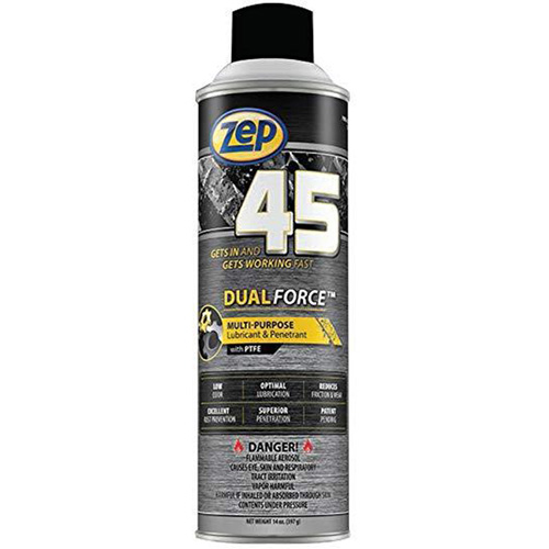 45 Dual Force Lubricant, Aerosol Can M & M Nord Ouest Inc