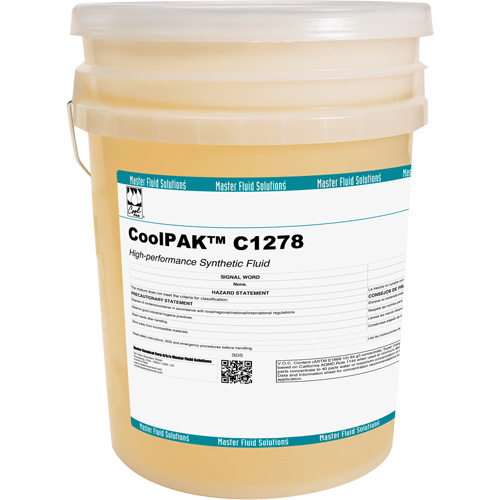 CoolPAK High-Performance Synthetic Metalworking Fluid, Pail M & M Nord Ouest Inc