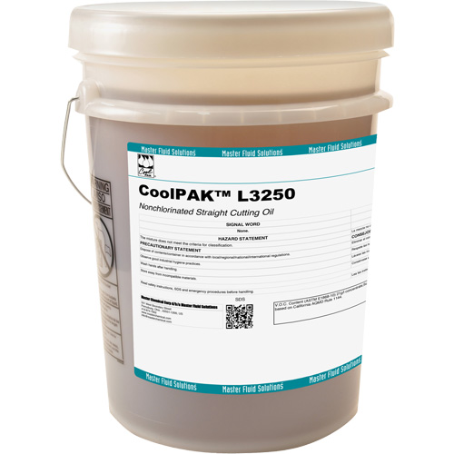 CoolPAK Nonchlorinated Straight Cutting Oil, Pail M & M Nord Ouest Inc
