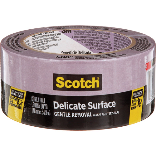 Scotch&reg; Delicate Surface Painter's Tape 2080, 48 mm (1-7/8") x 55 m (180'), Purple M & M Nord Ouest Inc