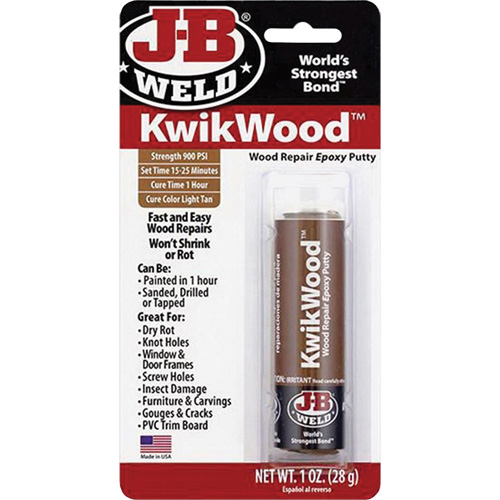 Colle &eacute;poxyde KwikWood, 2 oz, B&acirc;ton, Havane M & M Nord Ouest Inc