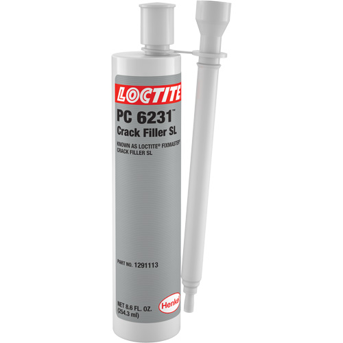 Bouche-fentes SL Loctite Fixmaster, 8,6 oz liq., Cartouche double, Gris M & M Nord Ouest Inc