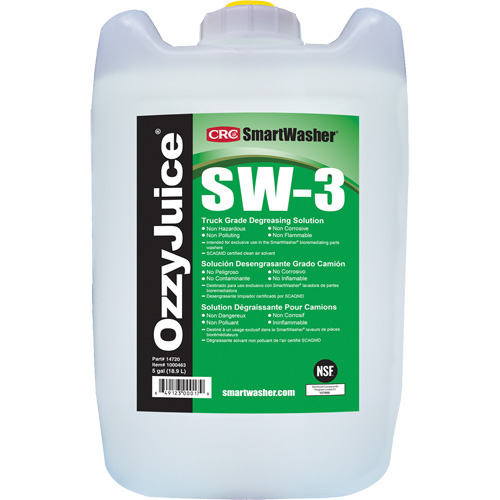 SmartWasher&reg; OzzyJuice&reg; Truck Grade Degreasing Solution, Jug M & M Nord Ouest Inc