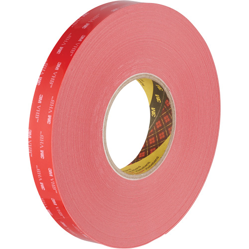 Ruban VHB, 32,9 m (108') lo x 1117,6 mm (44") la, 0,015 mm, Acrylique M & M Nord Ouest Inc
