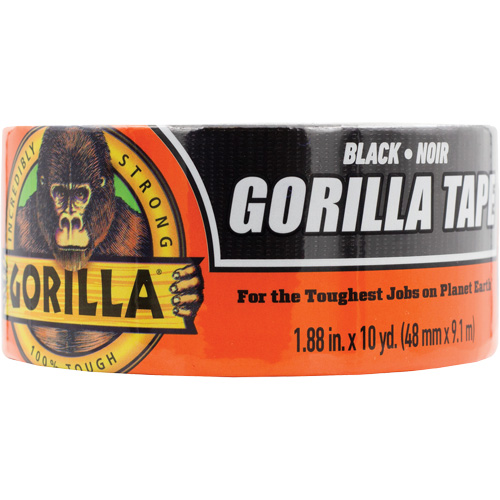 Duct Tape, 17 mils, Black, 48 mm (2") x 9.14 m (30') M & M Nord Ouest Inc