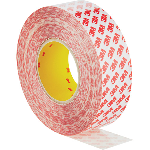 Double-Sided Adhesive Tape, Polyester, 50 mm (1.96") W x 50 m (164') L, 8 mils Thick M & M Nord Ouest Inc