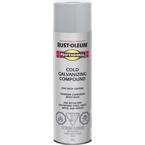 Compos&eacute; galvanisant froid en a&eacute;rosol, Canette a&eacute;rosol M & M Nord Ouest Inc