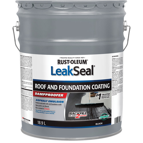 Rev&ecirc;tement de plancher et fondation LeakSeal M & M Nord Ouest Inc