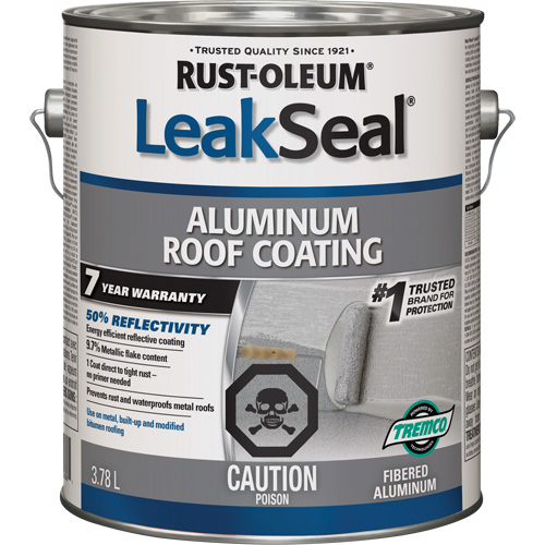 LeakSeal&reg; 7 Year Aluminum Roof Coating M & M Nord Ouest Inc