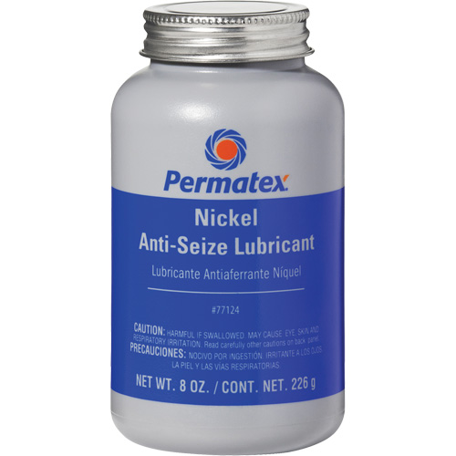 Nickel Anti-Seize Lubricant, Brush Top Can, 2400°F (1316°C) Max. Temp. M & M Nord Ouest Inc
