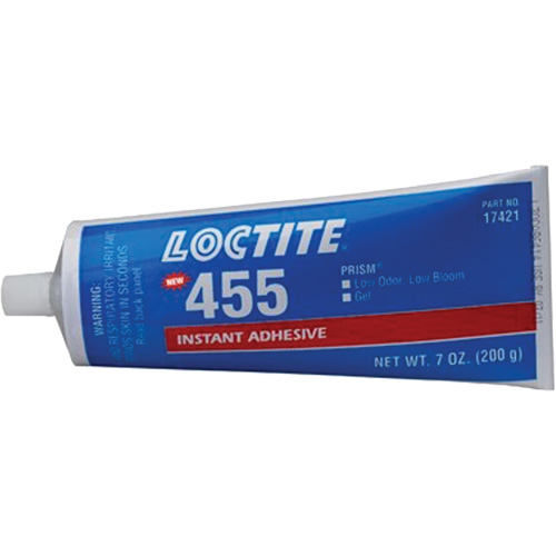 Gel adh&eacute;sif 455, Blanc cass&eacute;, Tube, 200 g M & M Nord Ouest Inc