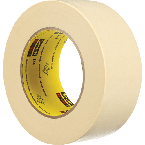 234 Masking Tape, 72 mm (3") x 55 m (180'), White M & M Nord Ouest Inc