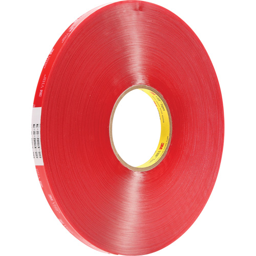 Ruban VHB, 66 m (216') lo x 6 mm (1/4") la, 23 mils, Acrylique M & M Nord Ouest Inc