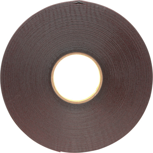 Ruban VHB, 33 m (108') lo x 18 mm (3/4") la, 45 mils, Acrylique M & M Nord Ouest Inc