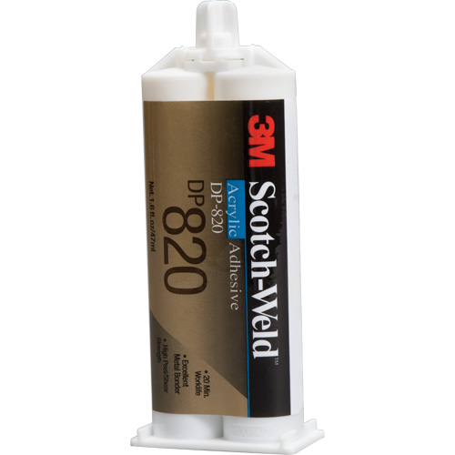 Scotch-Weld Acrylic Adhesive, Two-Part, Dual Cartridge, 1.6 fl. oz., Off-White M & M Nord Ouest Inc