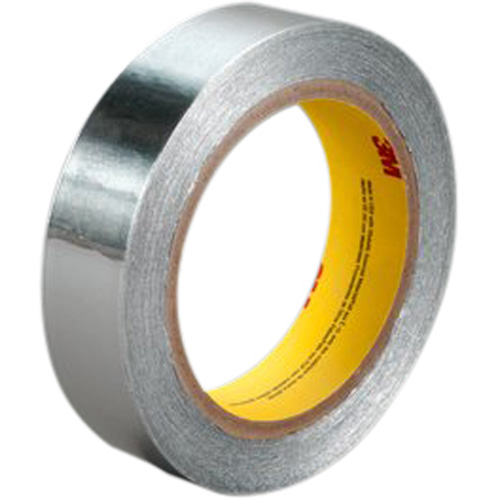Aluminum Foil Tape, 3.1 mils Thick, 48 mm (1-7/8") x 55 m (180') M & M Nord Ouest Inc