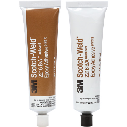 Adh&eacute;sif Scotch-Weld, 2 oz liq., Trousse, Deux composants, Translucide M & M Nord Ouest Inc