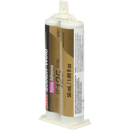 Scotch-Weld Adhesive, 1.7 fl. oz., Cartridge, Two-Part, Grey M & M Nord Ouest Inc