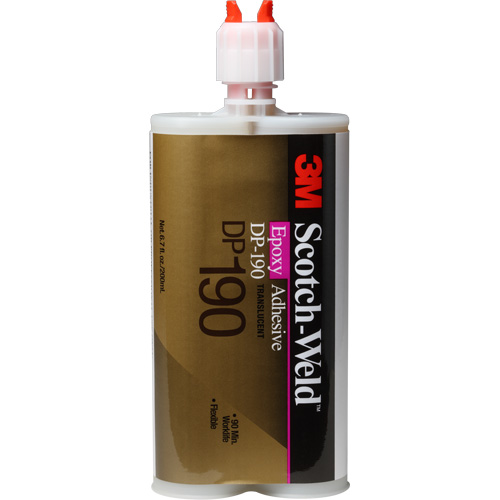 Scotch-Weld Adhesive, 200 ml, Cartridge, Two-Part, Translucent M & M Nord Ouest Inc