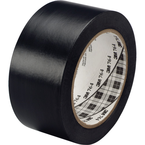 764 General-Purpose Vinyl Tape, 25.4 mm (1") W x 32.9 m (108') L, 5 mils, Black M & M Nord Ouest Inc