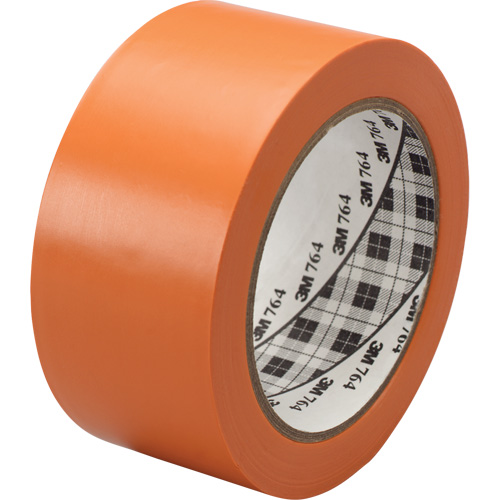 764 General-Purpose Vinyl Tape, 25.4 mm (1") W x 32.9 m (108') L, 5 mils, Orange M & M Nord Ouest Inc