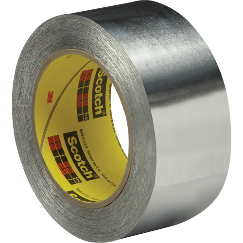 High-Temperature Aluminum Foil Tape, 2 mils Thick, 51 mm (2") x 55 m (180') M & M Nord Ouest Inc